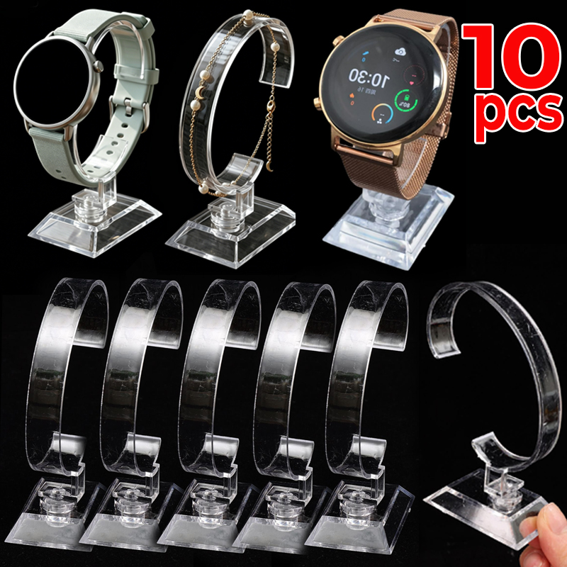 Jewelry And Watches Inc - Expositor Transparente para Relojes, Soporte Acrílico