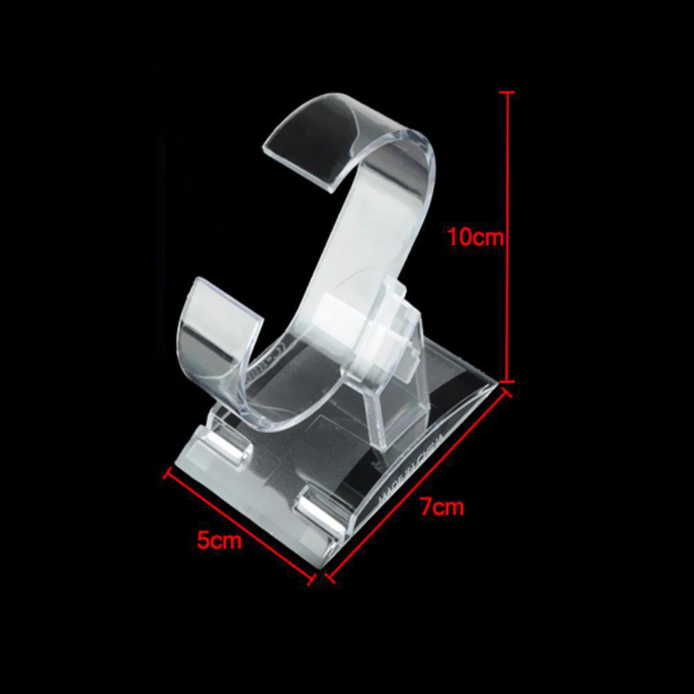 Jewelry And Watches Inc - Soporte Universal Transparente para Relojes, Exhibidor
